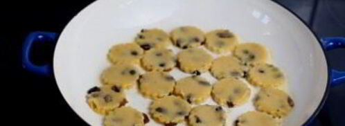 уэльское печенье на сковороде. Шаг 7