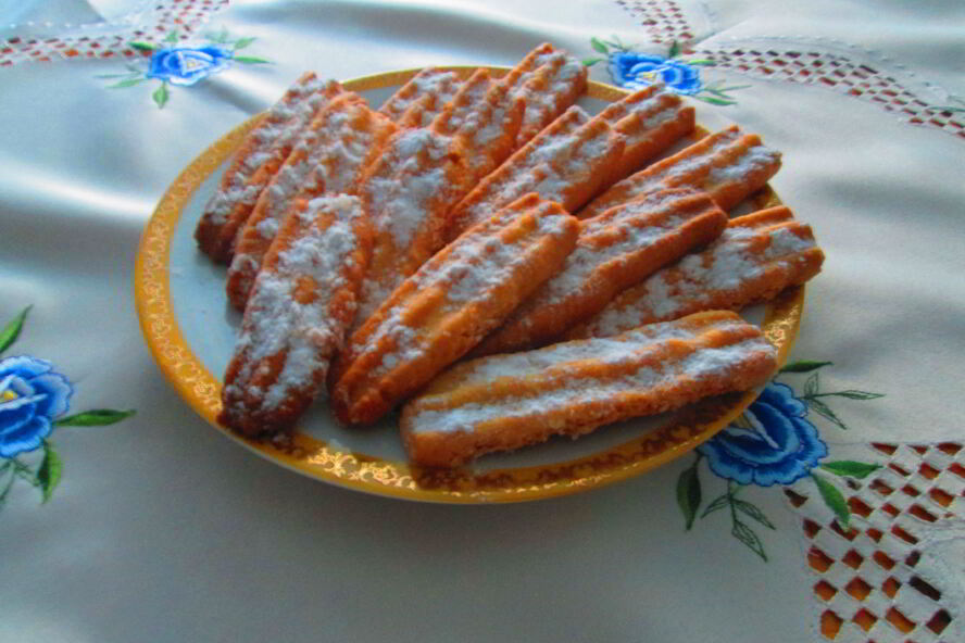 Рецепт ванильного простого печенья