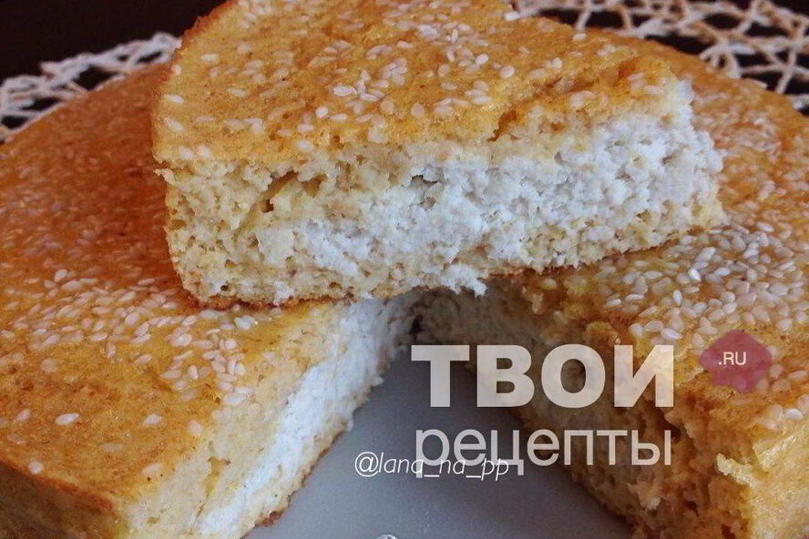 Рецепт белкового пирога с курицей и сыром