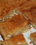 Быстрый пирог с рыбой