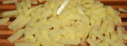 быстрый пирог с рыбой. Шаг 4