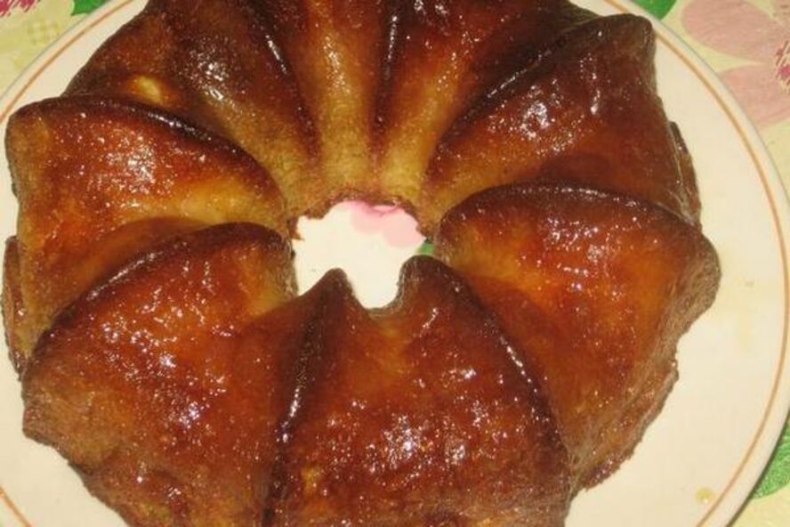 Рецепт домашнего мандаринового пирога без муки