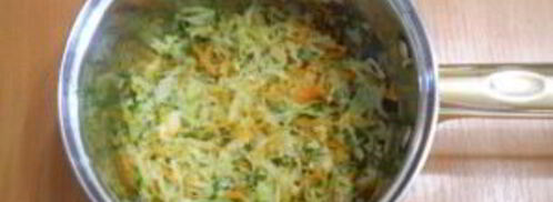 капустная начинка для пирога. Шаг 6