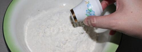 киш с брокколи и сыром фета. Шаг 3