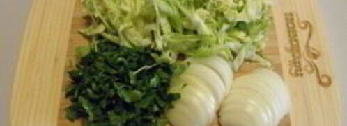 ленивый пирог с капустой. Шаг 2