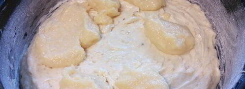 миндальный пирог с яблочно-лимонным курдом. Шаг 5