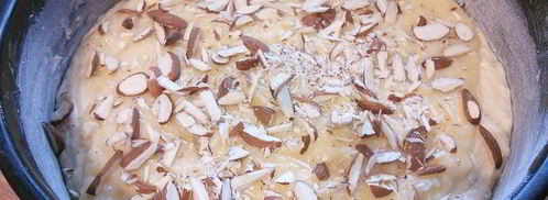 миндальный пирог с яблочно-лимонным курдом. Шаг 6