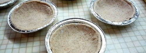 мини-киши с отрубями и лесными грибами. Шаг 6