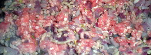 многослойный пирог-перевертыш. Шаг 2