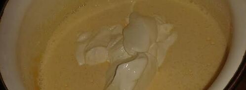 мраморный пирог из мультиварки. Шаг 2