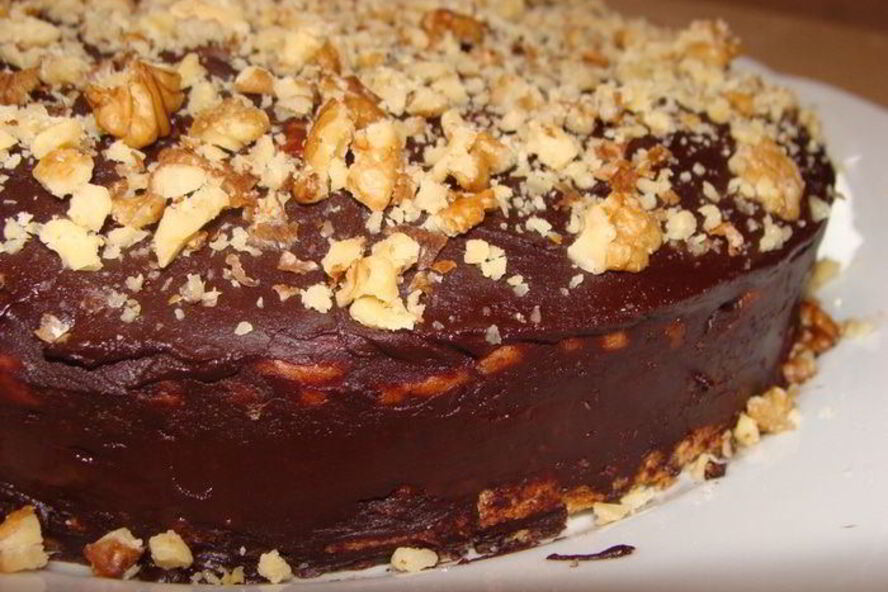 Рецепт орехового пирога из детства