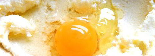 песочный пирог с фруктами в творожном муссе. Шаг 3