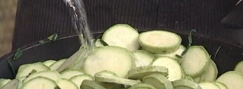 пирог из кабачков с мятой. Шаг 7