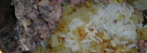 пирог из сайры с рисом. Шаг 2