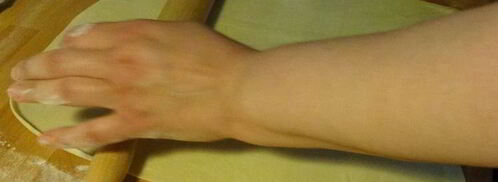 пирог растрепай. Шаг 4