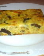 Пирог с капустой и грибами