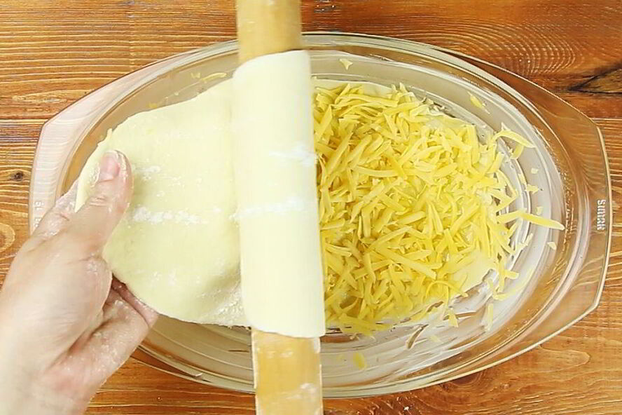 Рецепт пирога с сыром