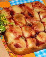 Пирог с творожным сыром