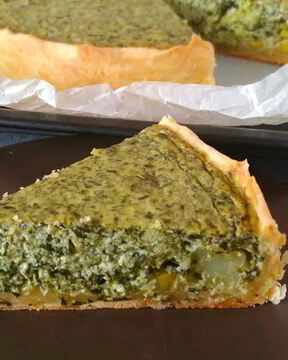 Пирог со шпинатом