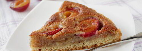 пирог со сливами и миндальным кремом. Шаг 6