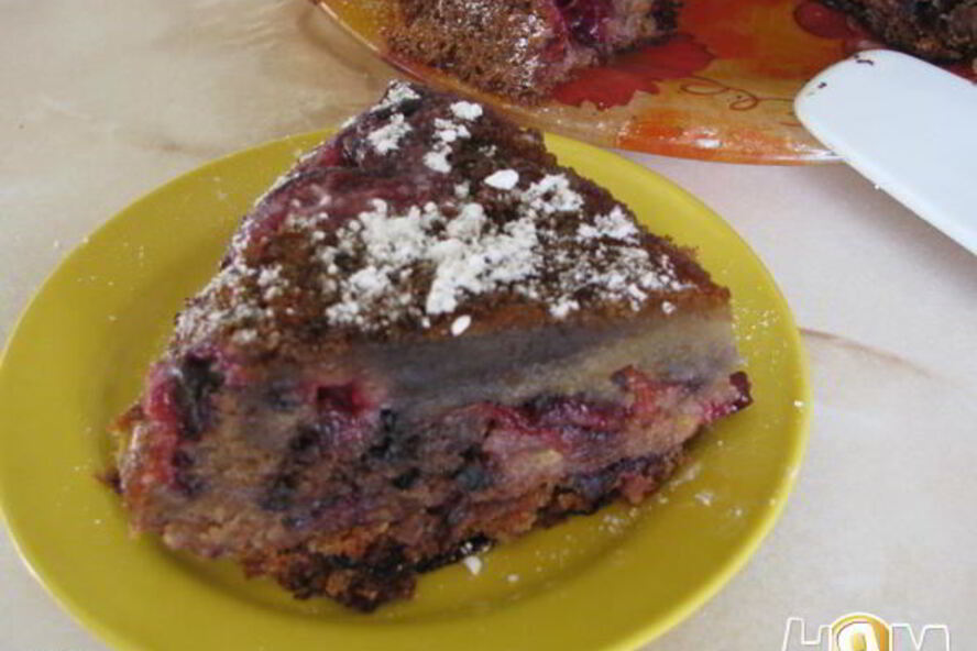 Рецепт пирога со сливами