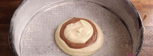 пирог зебра. Шаг 9