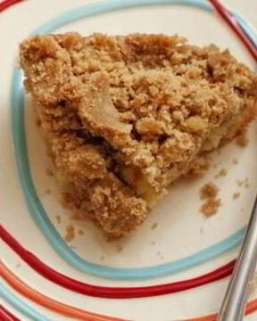 Пряный пирог с ревенем