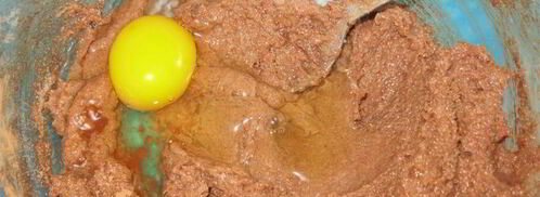 шоколадный сливовый пирог. Шаг 3