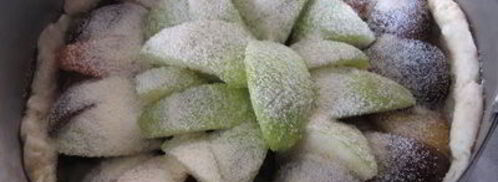 творожно-творожный пирог с фруктами. Шаг 5