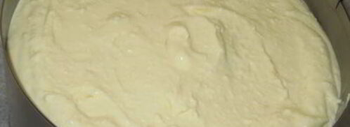 творожно-творожный пирог с фруктами. Шаг 6