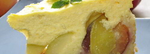 творожно-творожный пирог с фруктами. Шаг 9