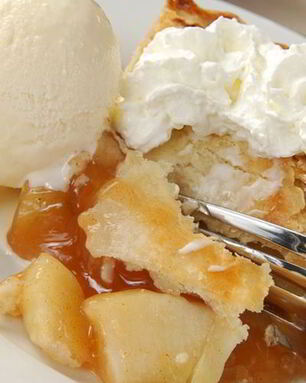 Яблочный пирог с лимонным желе