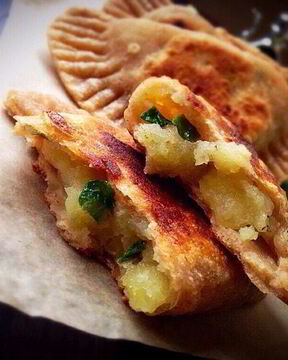 Афганские постные пирожки