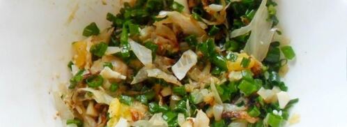 дрожжевые пирожки с капустой и яйцом в духовке. Шаг 7