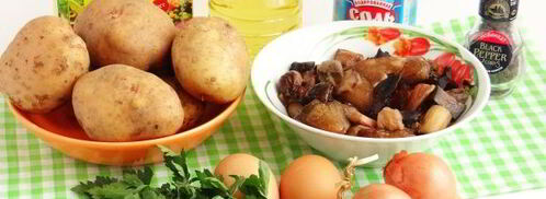 картофельные пирожки с грибами. Шаг 2