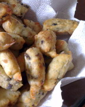 Ленивые пирожки с картофелем и грибами