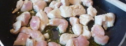 мини-пирожки с куриной грудкой, кукурузой и сладким перцем. Шаг 2