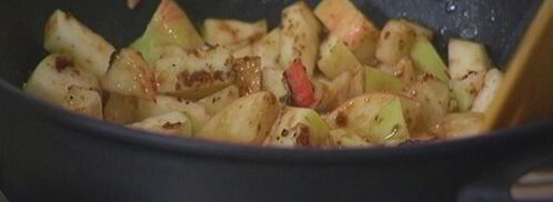 мини-пирожки с яблоками. Шаг 6