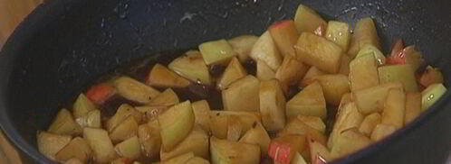 мини-пирожки с яблоками. Шаг 7