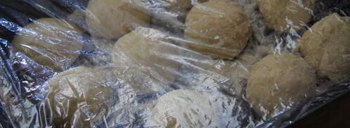 открытые пирожки с абрикосами. Шаг 4