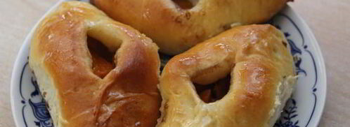 открытые пирожки с абрикосами. Шаг 8