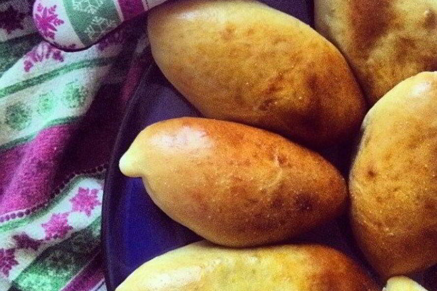 Рецепт пирожков домашних с мясом и капустой