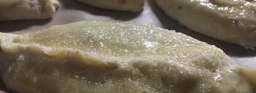 пирожки на простокваше с лесными ягодами. Шаг 6