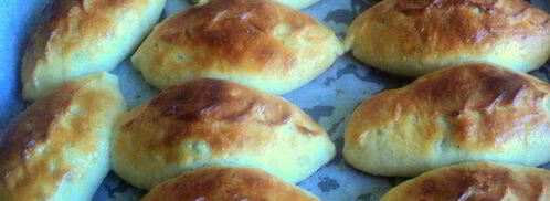 пирожки печеные со щавелем. Шаг 6