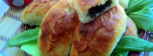 пирожки печеные со щавелем. Шаг 7