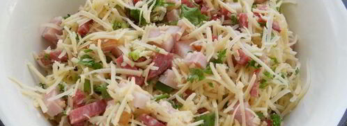 пирожки погача с колбасой и сыром. Шаг 3