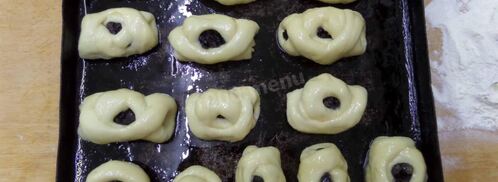 пирожки с изюмом. Шаг 10