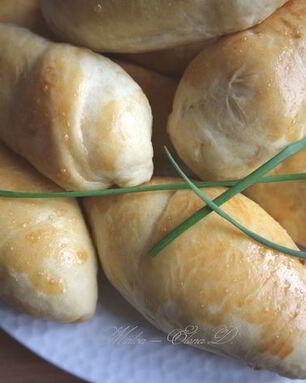 Пирожки с капустой на сдобном тесте