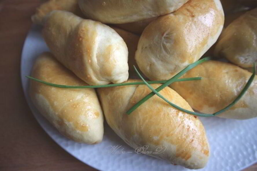 Рецепт пирожков с капустой на сдобном тесте