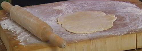 пирожки с красной рыбой и рисом. Шаг 9